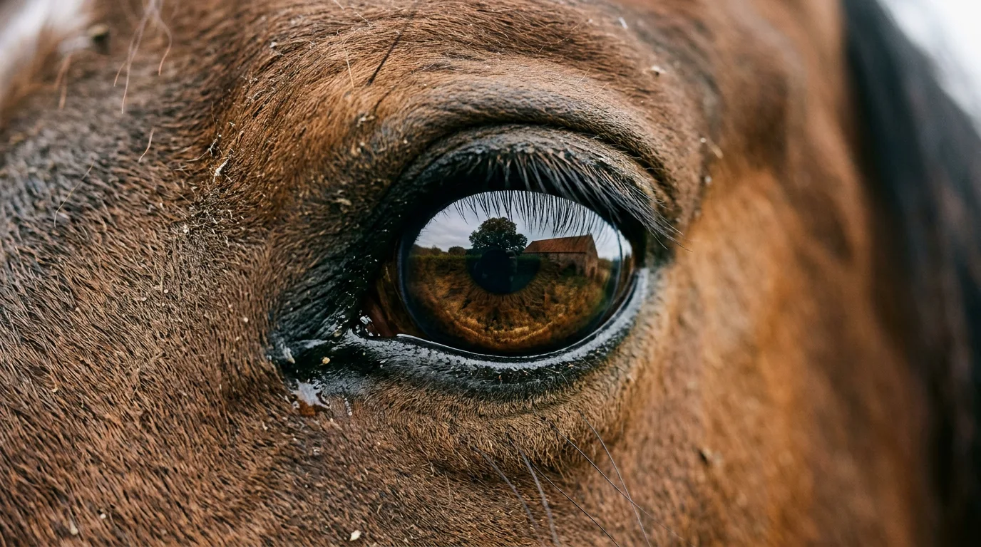 Un regard de cheval, Écuries Castelroc, Collonges