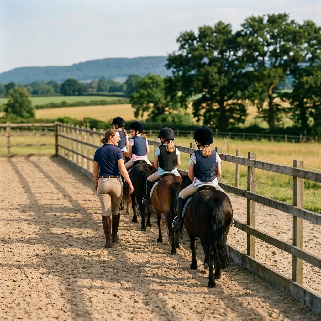 Cours de poney à Collonges, Ain